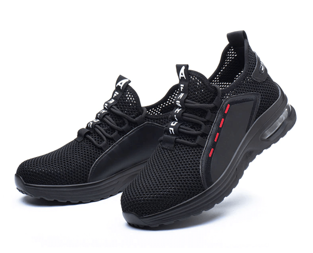 Mænds Sikkerhedssko med Ståltå og Skridsikker Ydersål 8