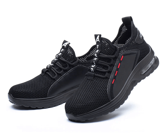 Mænds Sikkerhedssko med Ståltå og Skridsikker Ydersål 8