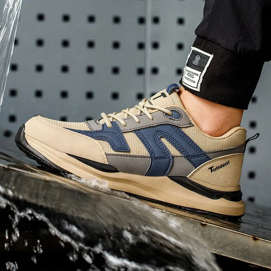 Mænds Sikkerhedssko med Ståltåkap og Punkteringssikring 4