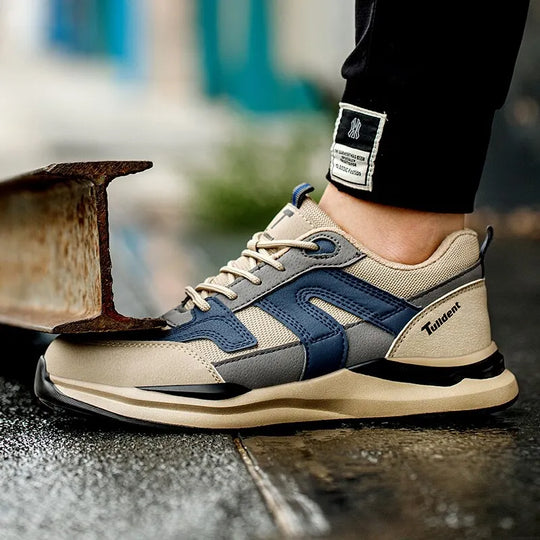 Mænds Sikkerhedssko med Ståltåkap og Punkteringssikring 5