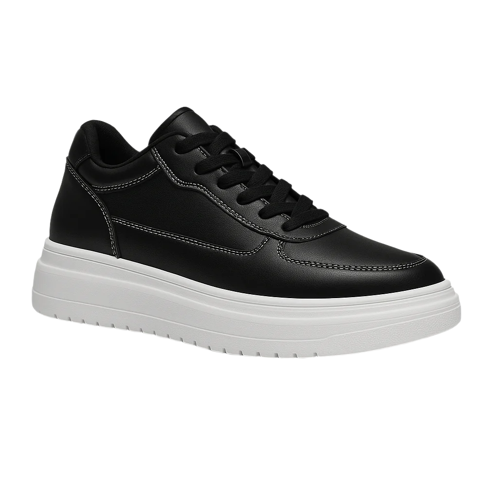 Mænds Sneakers Minimalistisk Design PU Læder 0