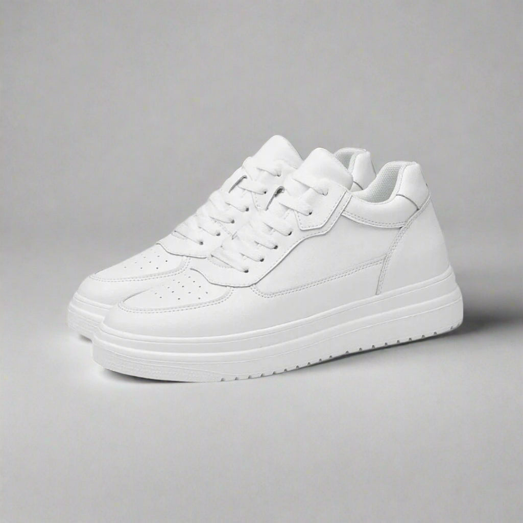 Mænds Sneakers Minimalistisk Design PU Læder 1