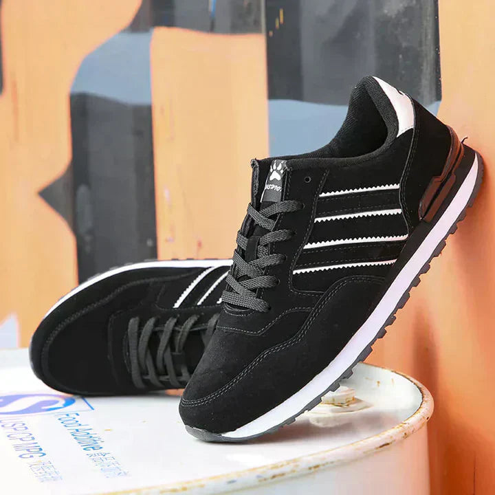 Mænds Sneakers i Læder Klassisk Design 3