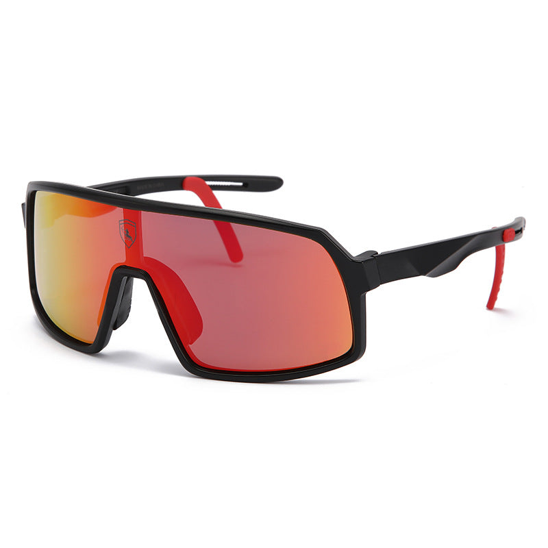 Mænds Solbriller Shield Design Sporty Stil 5