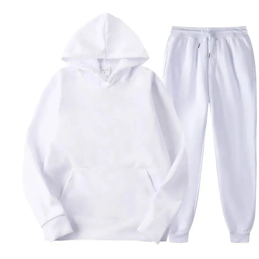 Mænds To-delt Sportset Casual Stil 0