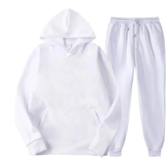 Mænds To-delt Sportset Casual Stil 0