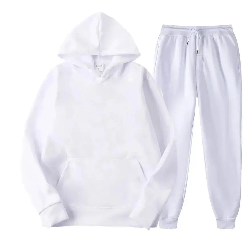 Mænds To-delt Sportset Casual Stil 6
