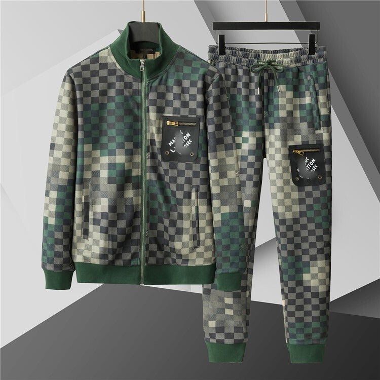 Mænds Træningsdragtsæt Sporty Design 7