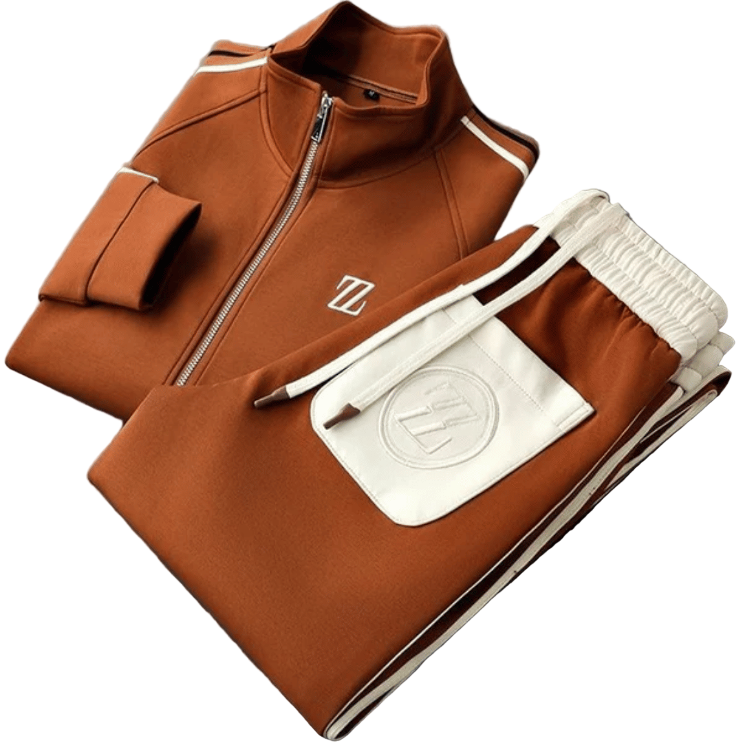 Mænds Træningssæt Moderne Design Til Aktiv Livsstil 0