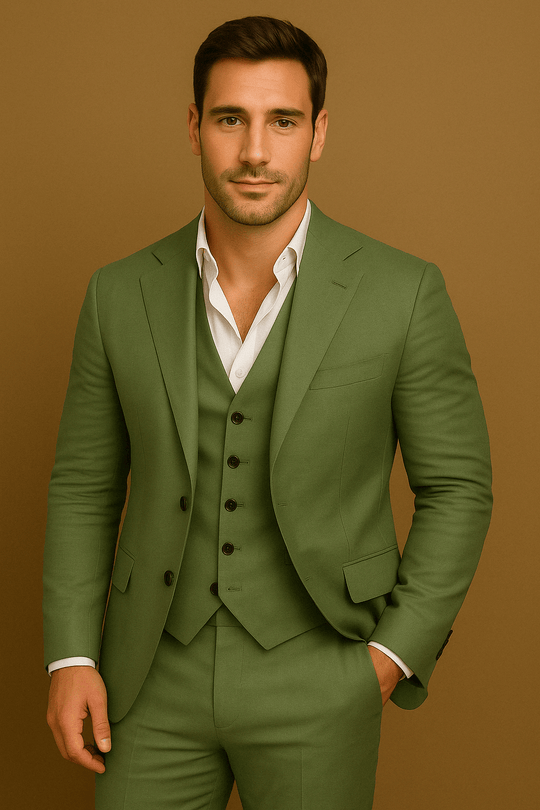 Mænds Tredelt Hørsæt til Bryllupper 4