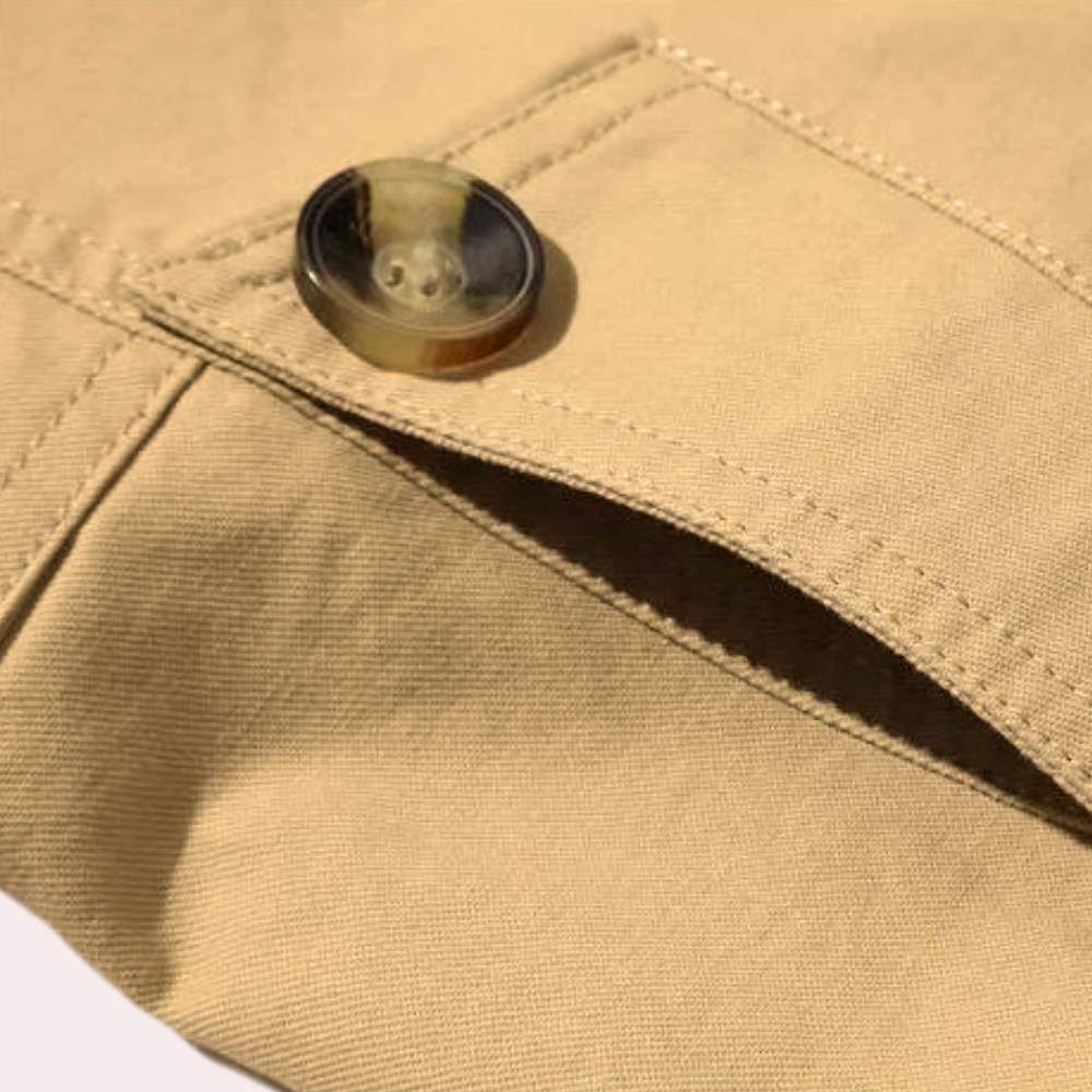 Mænds Trenchcoat i Tidløst Design 2