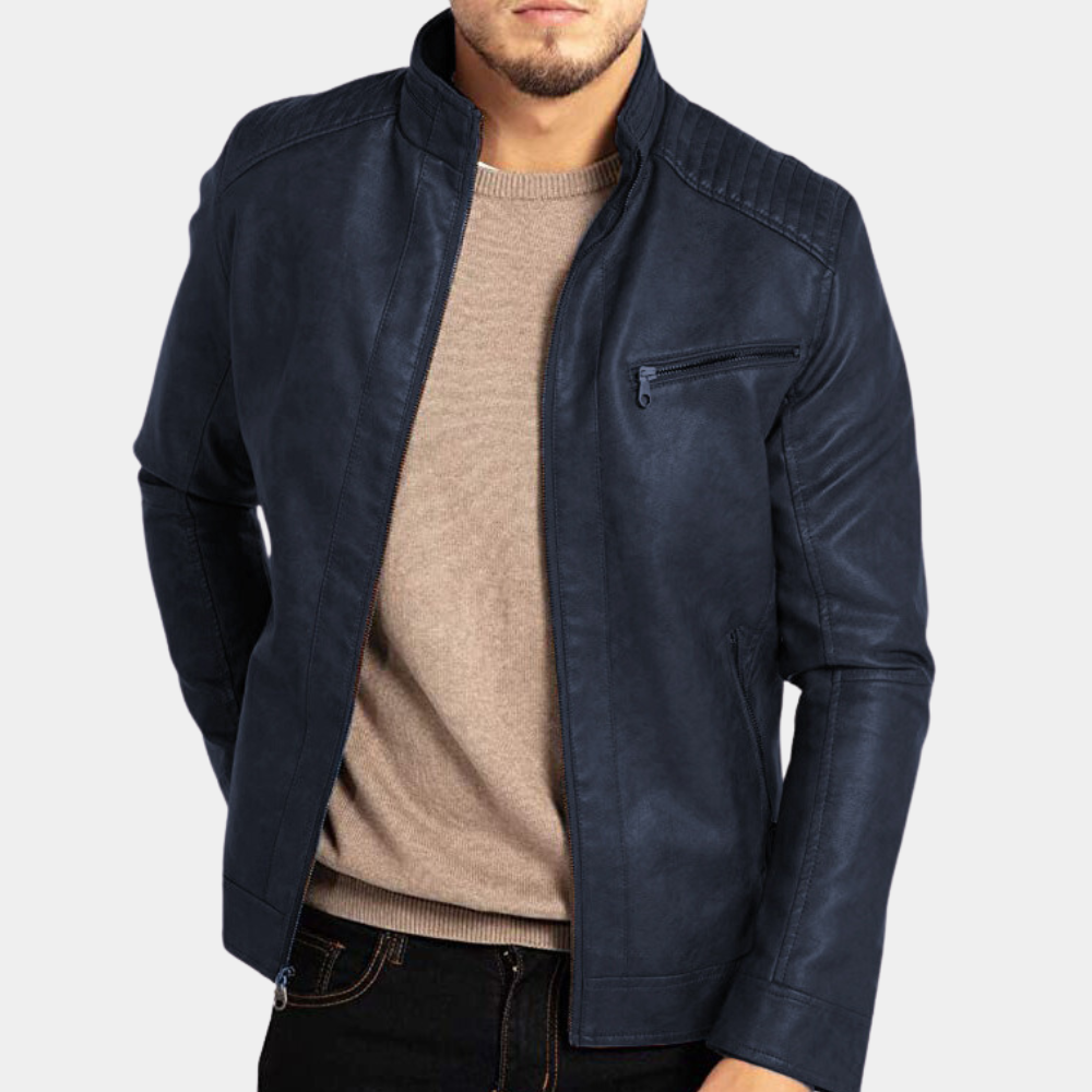 Mænds Vindtæt Jakke Stilfuld Design 3