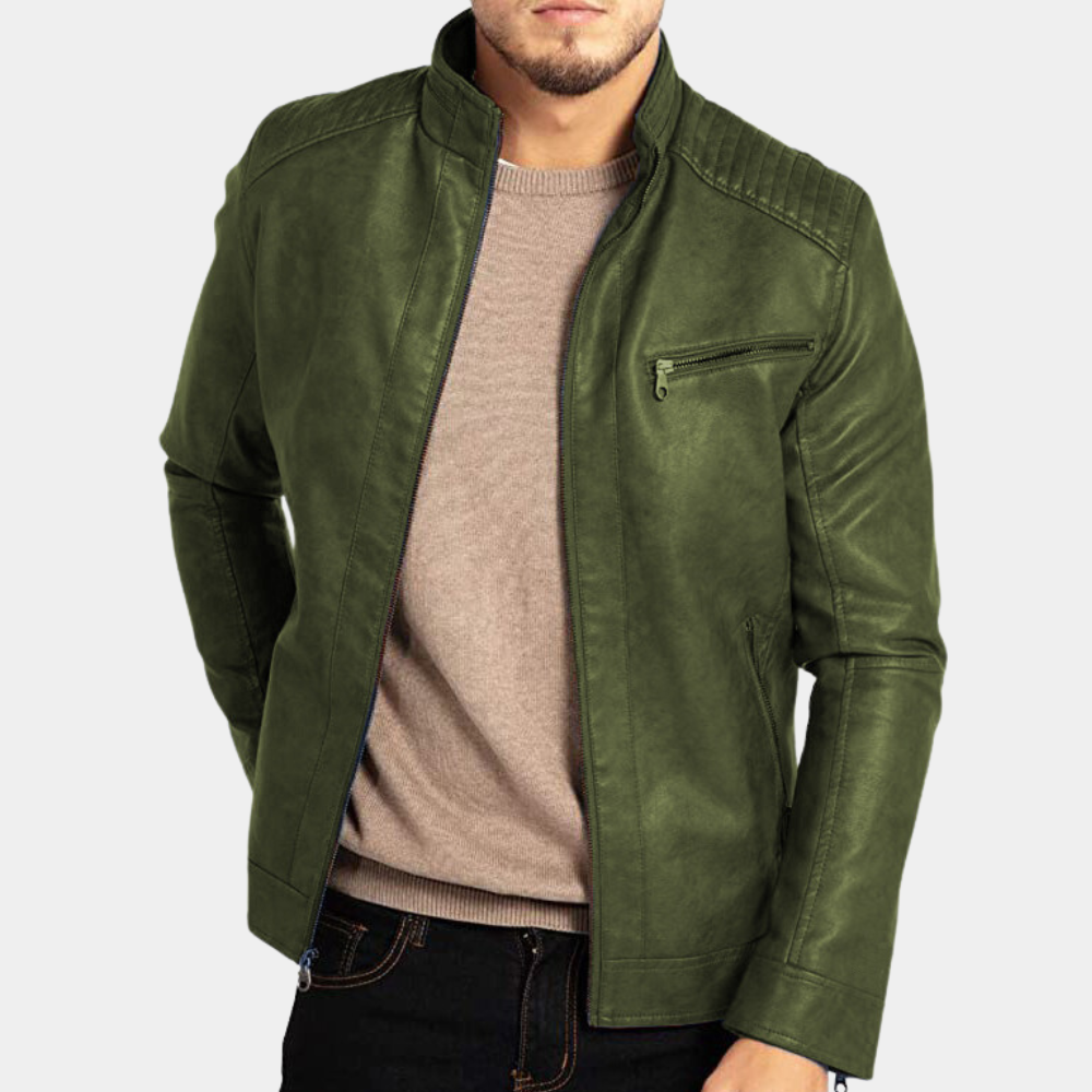 Mænds Vindtæt Jakke Stilfuld Design 5