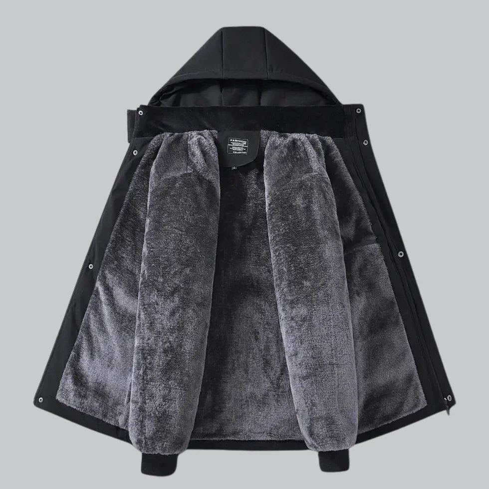 Mænds Vinterjakke Vandtæt Fleeceforet 2