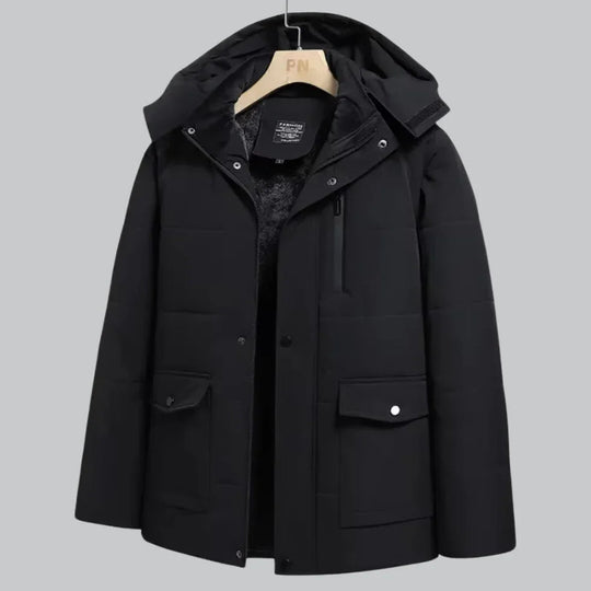 Mænds Vinterjakke Vandtæt Fleeceforet 3