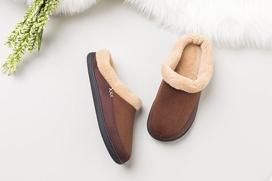 Mænds Vintertøfler Komfortable 4