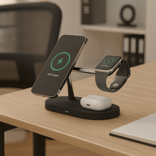 MagSafe 3-i-1 Oplader til iPhone, Apple Watch og AirPods 0