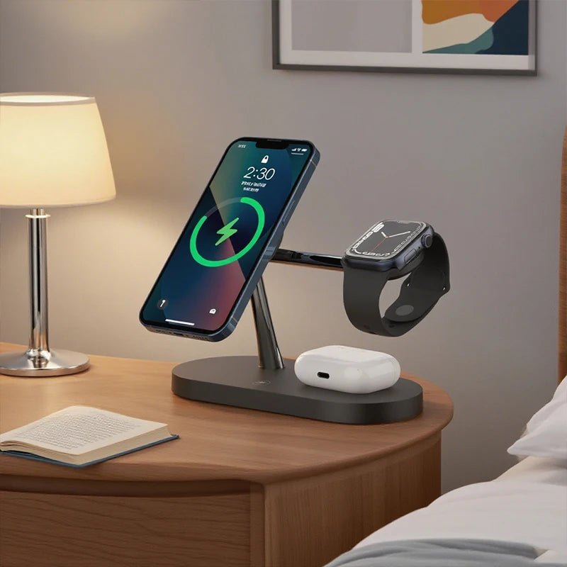 MagSafe 3-i-1 Oplader til iPhone, Apple Watch og AirPods 3