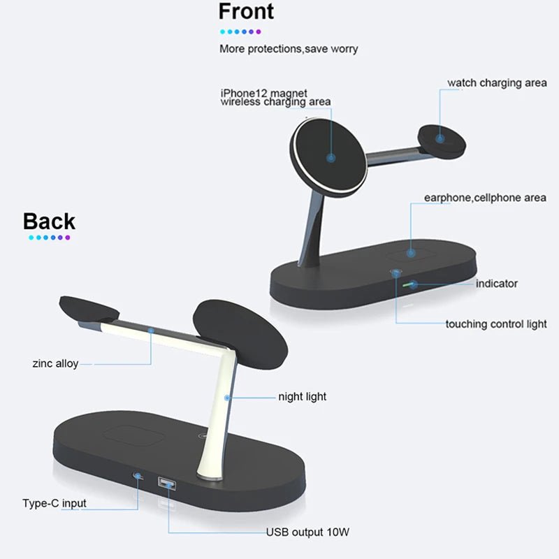 MagSafe 3-i-1 Oplader til iPhone, Apple Watch og AirPods 7