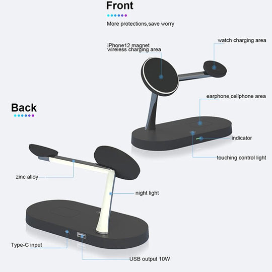 MagSafe 3-i-1 Oplader til iPhone, Apple Watch og AirPods 7