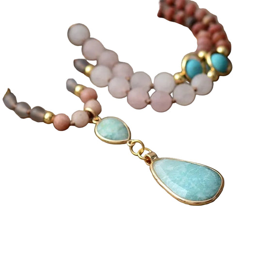 Mala Halskæde i Pasteltoner til Kvinder 0
