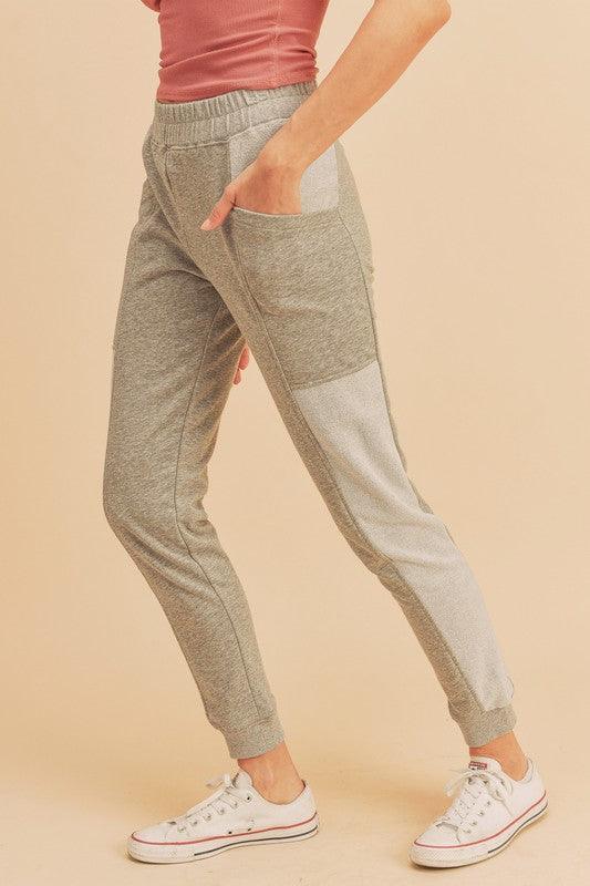 Mand Joggingbukser Tapered med Patch-lommer i Bomuld og Polyester 6