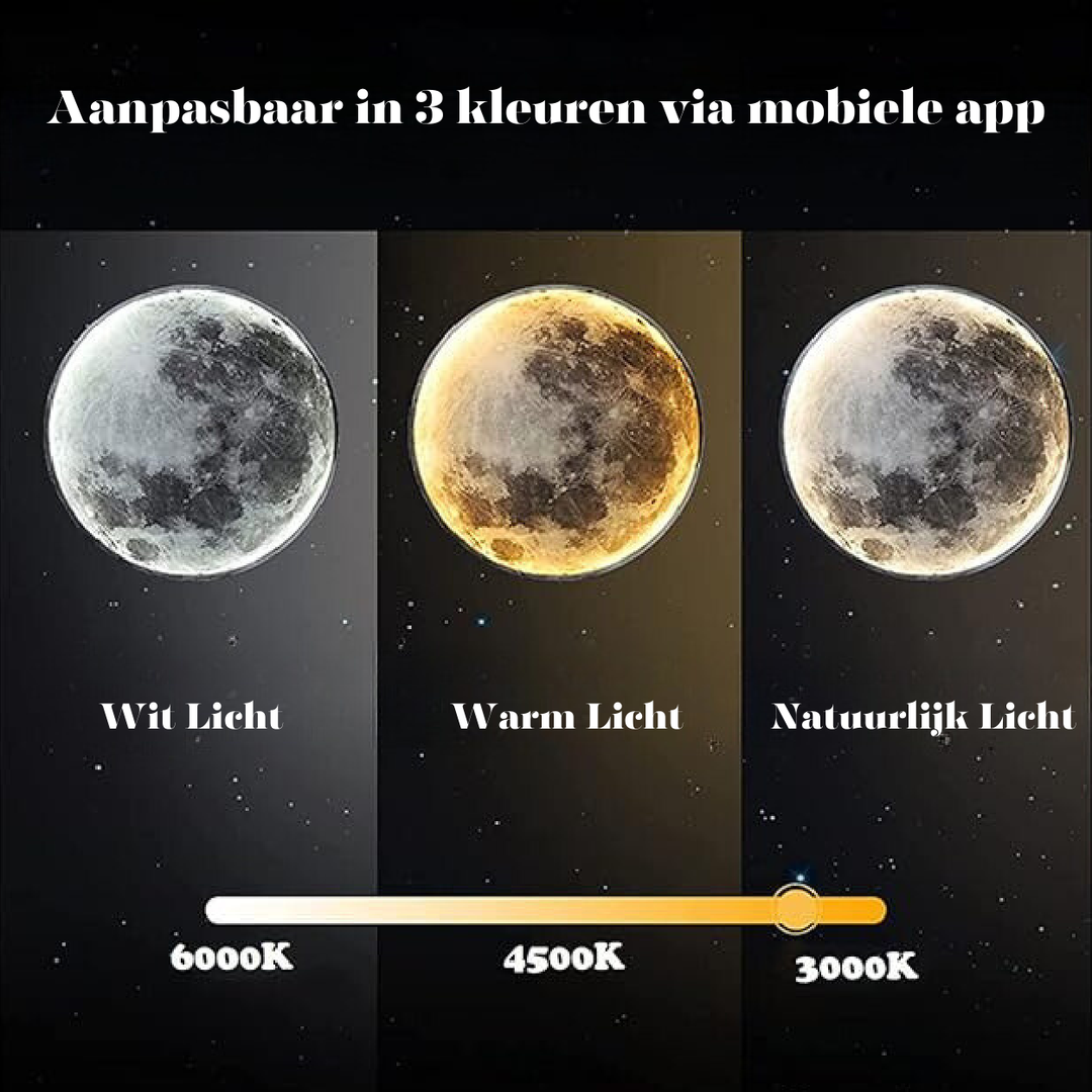 Månelampe LunaGlow med Dæmpbar Belysning 7