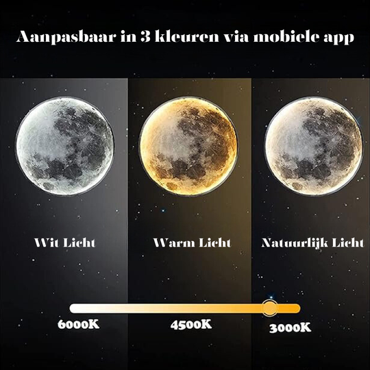 Månelampe LunaGlow med Dæmpbar Belysning 7