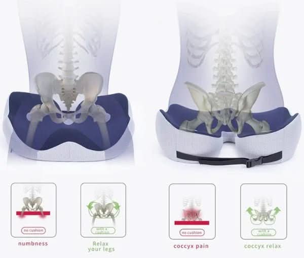 Memory Cushion Ergonomisk Design til Optimal Komfort 8
