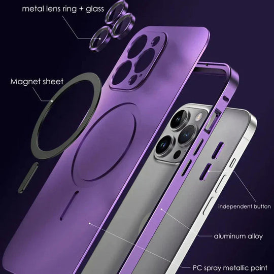 Metal Cover til iPhone - Slankt Design 6