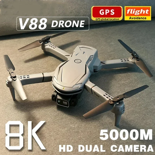 Mini Drone med 8K Kamera og GPS 1