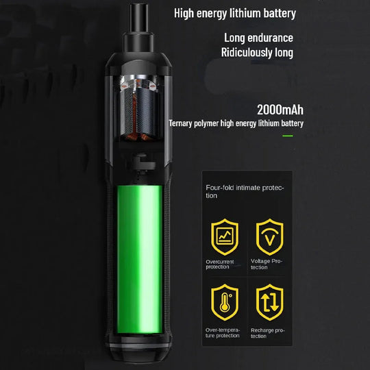 Mini Elektrisk Skruetrækker Boresæt Kompakt Design til Hjemmeprojekter 1