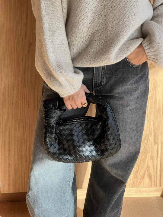 Mini Håndtaske Vævet Stil 7