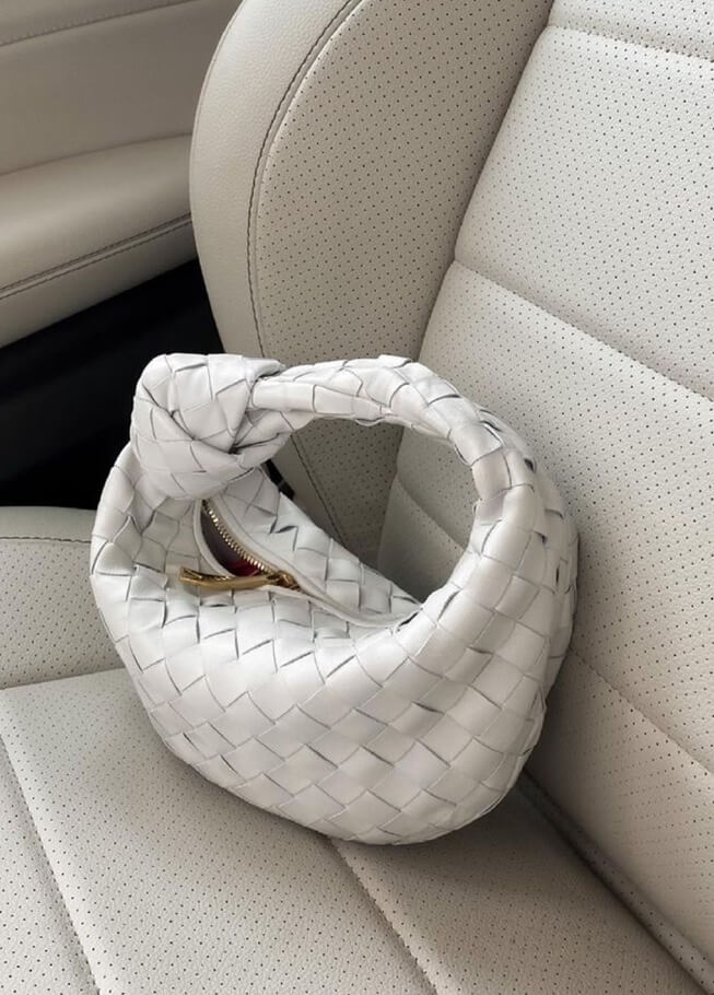 Mini Håndtaske Vævet Stil 8