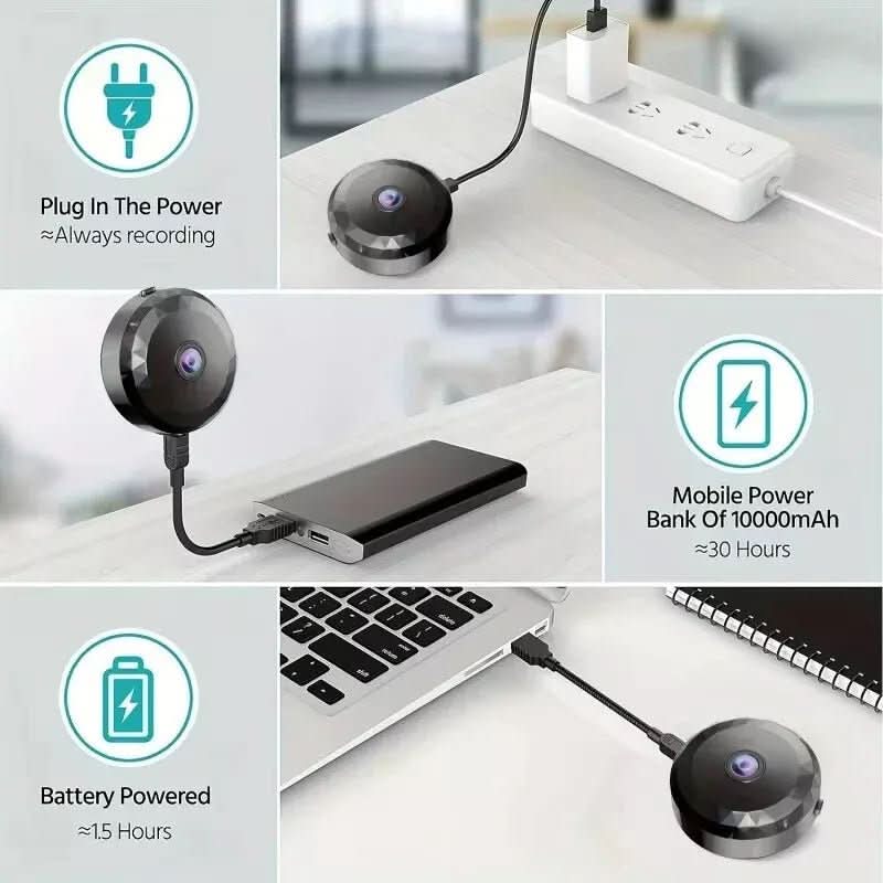 Mini Kamera WiFi til Diskret Overvågning med 1080P HD Opløsning 2
