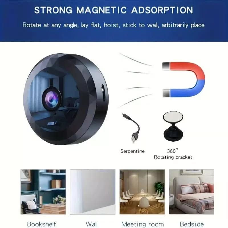 Mini Kamera WiFi til Diskret Overvågning med 1080P HD Opløsning 3