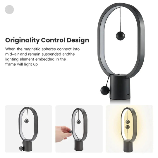 Mini Natlampe med Magnetisk Kontrol 8