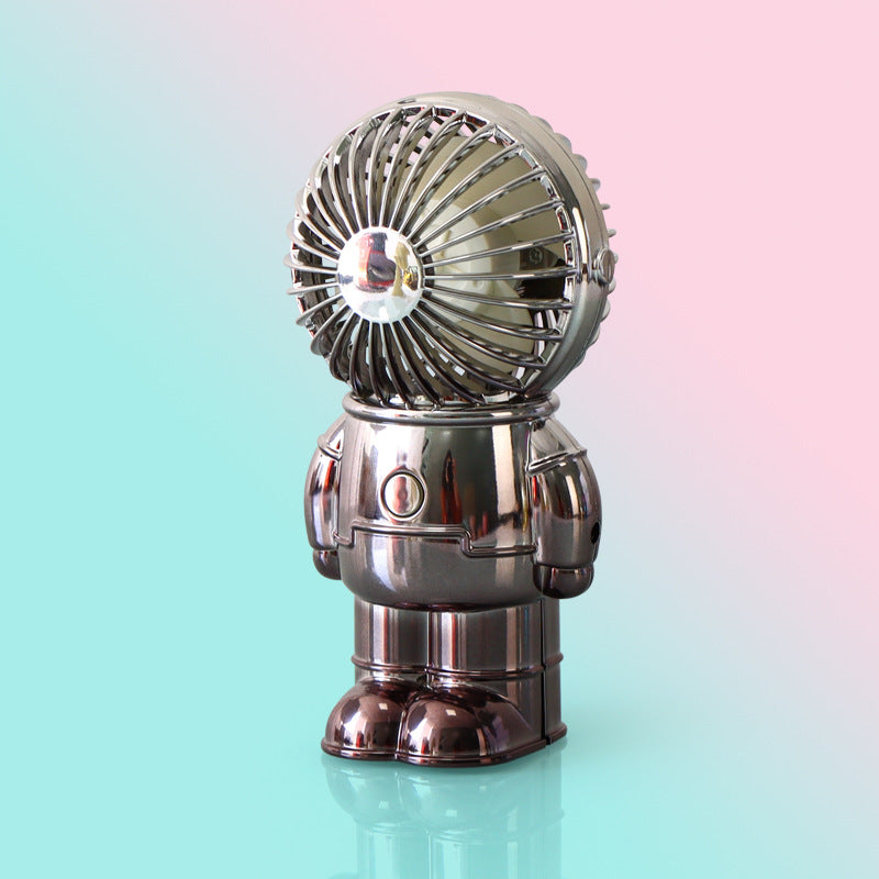 Mini Skrivebordsventilator Retro Design Kompakt 0