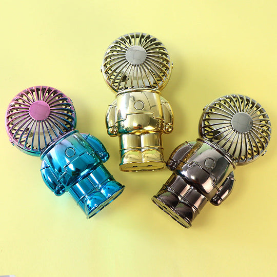 Mini Skrivebordsventilator Retro Design Kompakt 1