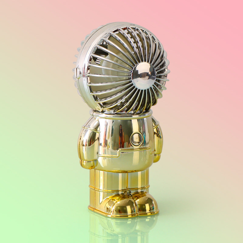 Mini Skrivebordsventilator Retro Design Kompakt 4