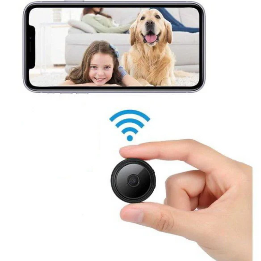 Mini Trådløs Kamera med Lyd og Video Streaming 0