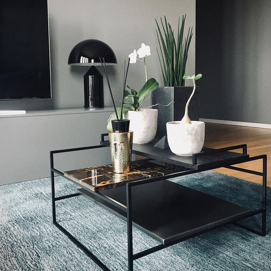 Minimalistisk Bordlampe med Geometrisk Design til Indretning 11
