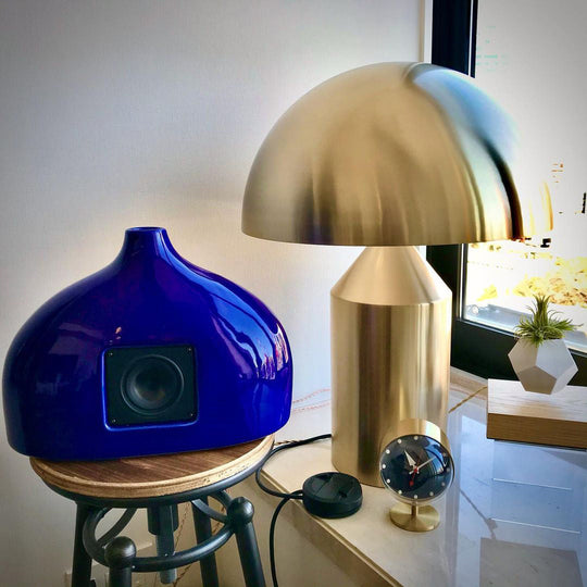 Minimalistisk Bordlampe med Geometrisk Design til Indretning 12