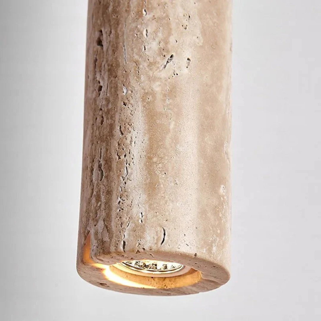 Minimalistisk LED-lysekrone i Wabi-Sabi Stil 4