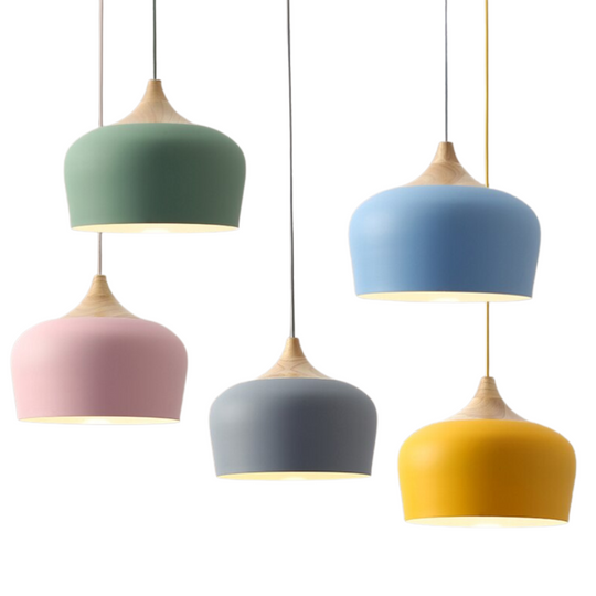 Minimalistisk Pendel Lampe Macaron Design 1