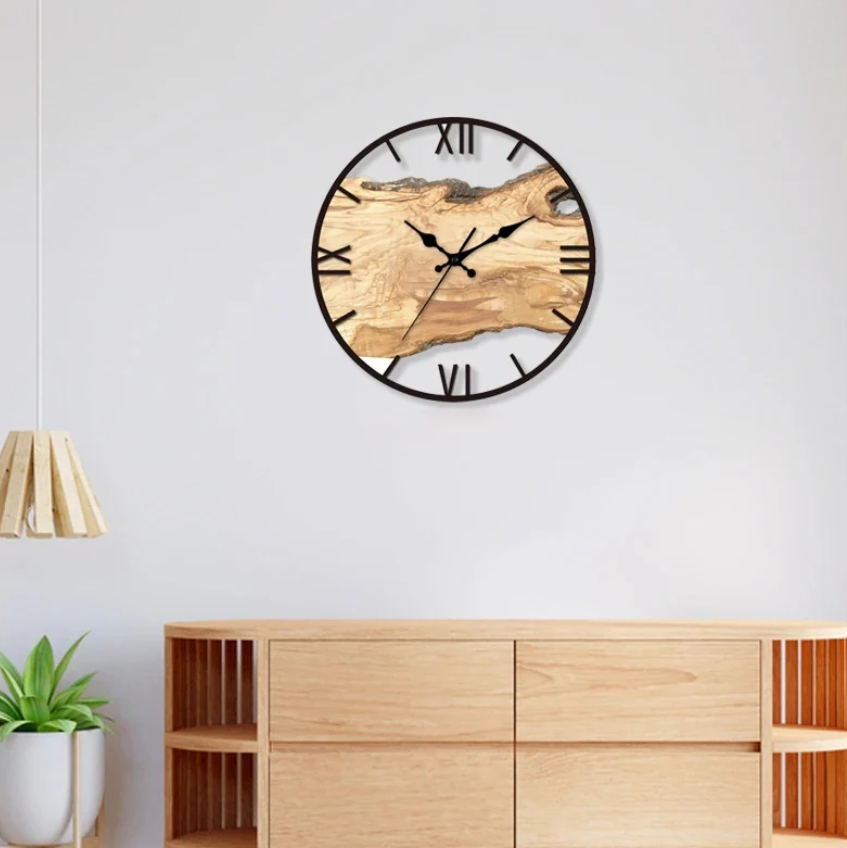 Minimalistisk Vægur Gennemsigtigt Design 2