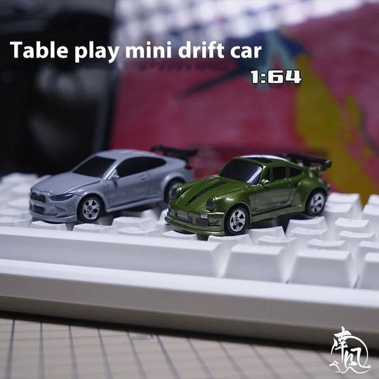 Miniracerbil 1:64 med 2,4 GHz fjernbetjening 3
