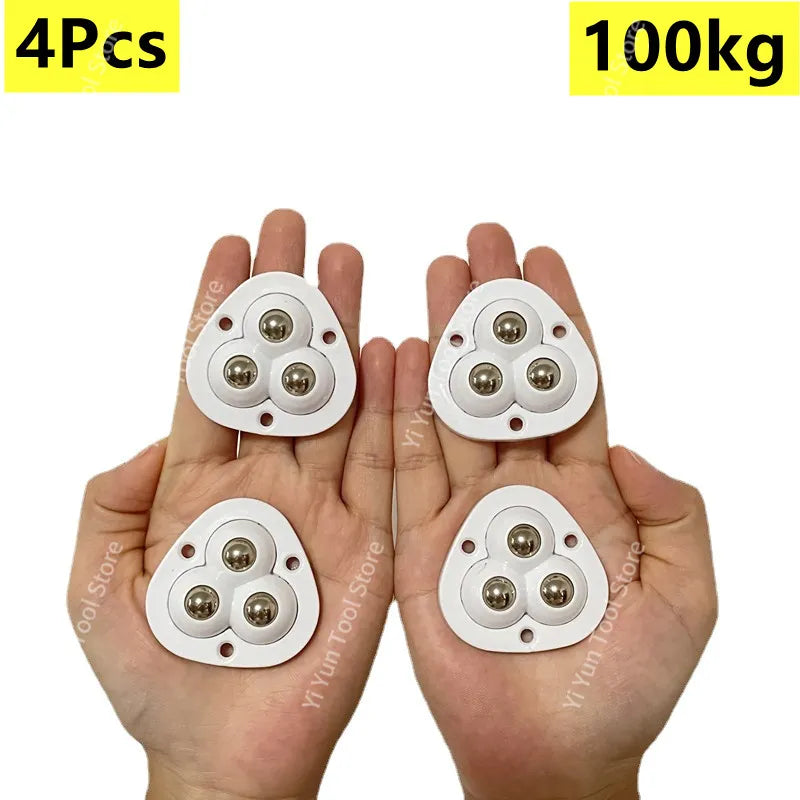 Møbelflytterhjul Selvklæbende 360° Rotation 1