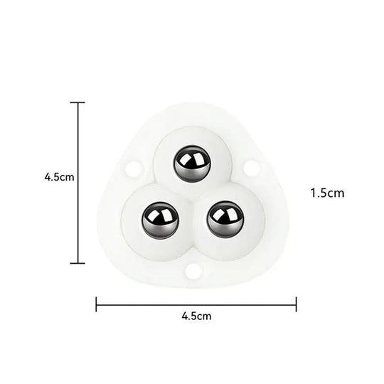 Møbelflytterhjul Selvklæbende 360° Rotation 3