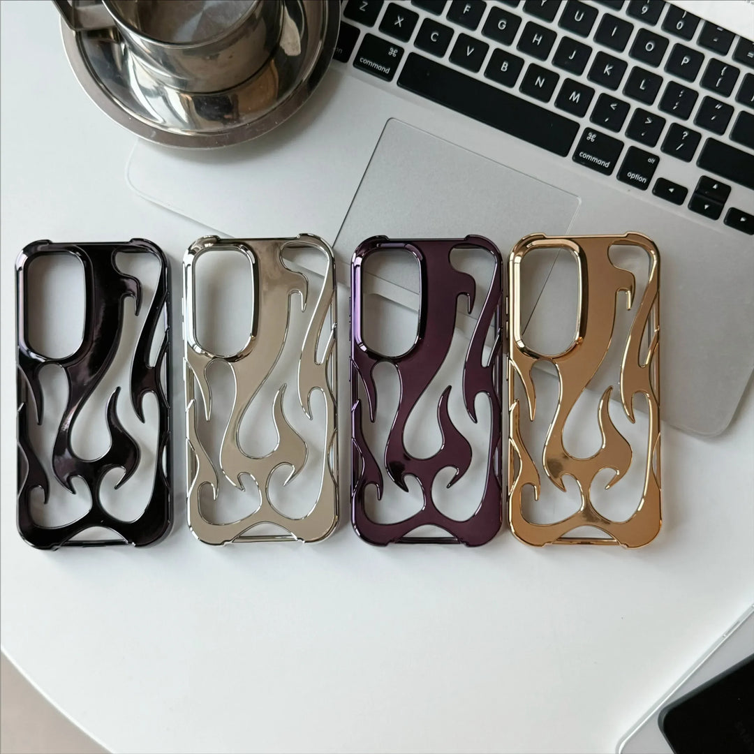 Mobilcover 3D Flammemønster til Samsung Galaxy - Stødsikkert Design 5